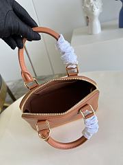 Bagsaaa Louis Vuitton ALma BB Brown Soft Leather - 23.5 x 17.5 x 11.5cm - 3