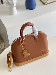 	 Bagsaaa Louis Vuitton ALma PM Brown Soft Leather - 32 x 25 x 16 cm - 2