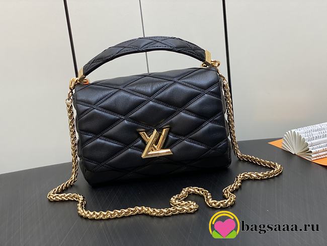 	 Bagsaaa Louis Vuitton Twist Malletage Pico GO-14 MM bag black - 1