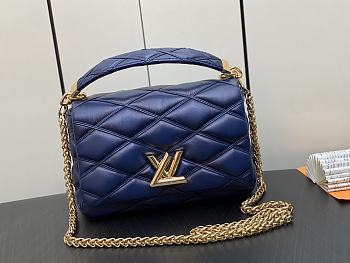 	 Bagsaaa Louis Vuitton Twist Malletage Pico GO-14 MM bag blue