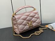 Bagsaaa Louis Vuitton Twist Malletage Pico GO-14 MM bag pink - 3