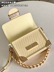 Bagsaaa Louis Vuitton Mini Dauphine Yellow  - 5