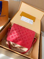 Bagsaaa Louis Vuitton Dauphine MM Pink - 6