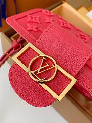 	 Bagsaaa Louis Vuitton Dauphine Mini Pink - 3