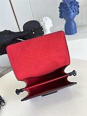 	 Bagsaaa Louis Vuitton Dauphine Mini Lace Bag Black - 4
