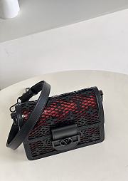 	 Bagsaaa Louis Vuitton Dauphine Mini Lace Bag Black - 3