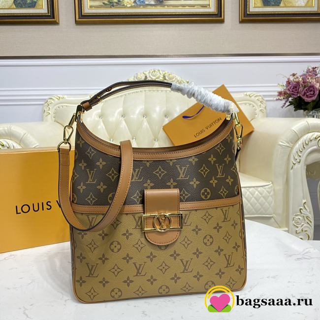 Bagsaaa Louis Vuitton Dauphine Hobo - 31x 31x 12.5cm  - 1