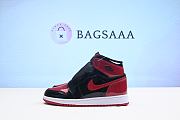 Nike Air Jordan1 High Patent Bred - 2