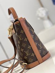 Bagsaaa Louis Vuitton Dauphine Backpack Monogram Reverse - 19*20*12cm - 6