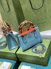 Bagsaaa Gucci Diana GG tote bag light blue - 20*16*10cm - 2