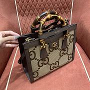 Bagsaaa Gucci Diana GG Jumbo tote bag - 27x24x11cm - 5
