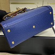 Bagsaaa Gucci Diana GG tote bag dark blue - 20*16*10cm - 5