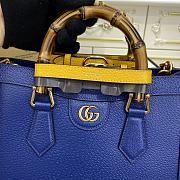 	 Bagsaaa Gucci Diana GG tote bag dark blue - 27x24x11cm - 5