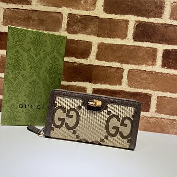 Bagsaaa Gucci Diana GG Jumbo wallet 19cm×10.5cm×2cm