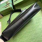 Bagsaaa Gucci Interlocking G Blondie Tote Bag Black - 34.5x 41x 8cm - 4