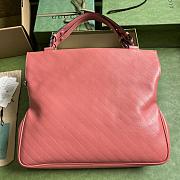 	 Bagsaaa Gucci Interlocking G Blondie Tote Bag Pink - 34.5x 41x 8cm - 6