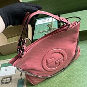 	 Bagsaaa Gucci Interlocking G Blondie Tote Bag Pink - 34.5x 41x 8cm - 2