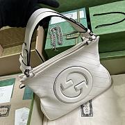 	 Bagsaaa Gucci Interlocking G Blondie Tote Bag White - 24x 30x 6cm - 4