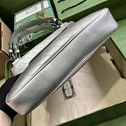 	 Bagsaaa Gucci Interlocking G Blondie Tote Bag Silver - 24x 30x 6cm - 6