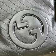 	 Bagsaaa Gucci Interlocking G Blondie Tote Bag Silver - 24x 30x 6cm - 3