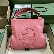 	 Bagsaaa Gucci Interlocking G Blondie Tote Bag pink - 24x 30x 6cm - 1