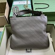 	 Bagsaaa Gucci Interlocking G Blondie Tote Bag Taupe - 24x 30x 6cm - 6