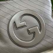 	 Bagsaaa Gucci Interlocking G Blondie Tote Bag Taupe - 24x 30x 6cm - 5