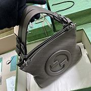 	 Bagsaaa Gucci Interlocking G Blondie Tote Bag Taupe - 24x 30x 6cm - 2