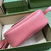 Bagsaaa Gucci Blondie Small Shoulder Pink Leather Bag - 21*15.5*5cm - 2