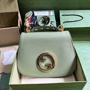 	 Bagsaaa Gucci Blondie medium Green bag - 29x22x7cm