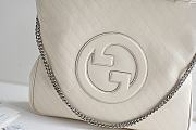 	 Bagsaaa Gucci Interlocking G Blondie Tote Bag White - 34.5x 41x 8cm - 2