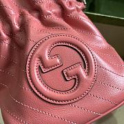 	 Bagsaaa Gucci Blondie Bucket Pink Bag - 19x 15x 8cm - 6