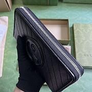 Bagsaaa Gucci Blondie Zippy Wallet Black - 19.5x11x3cm - 4