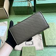 	 Bagsaaa Gucci Blondie Zippy Wallet Taupe - 19.5x11x3cm - 6
