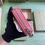 	 Bagsaaa Gucci Blondie Zippy Wallet Pink - 19.5x11x3cm - 3