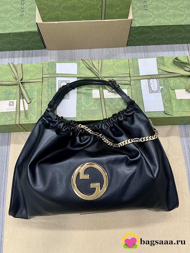 Bagsaaa Gucci Blondie Large Tote Black Bag - 52 x 35 x 9cm - 1