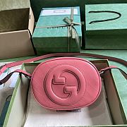 	 Bagsaaa Gucci Blondie Round Bag Pink - 15x 20x 8cm - 1