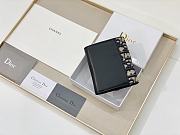 Bagsaaa Dior Oblique Saddle Wallet - 10*8.5*2.5cm - 5