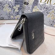 Bagsaaa Dior Black Leather Wallet - 11 x 9cm - 6