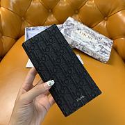 Bagsaaa Dior Oblique Compact Wallet - 9 x 18.8 x 2cm - 3