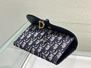 Bagsaaa dior Oblique Saddle Wallet - 5