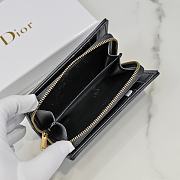 Bagsaaa Dior Oblique Wallet Black - 13.5*9.5*3.5 - 5