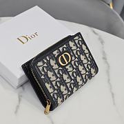 Bagsaaa Dior Oblique Wallet Black - 13.5*9.5*3.5 - 4