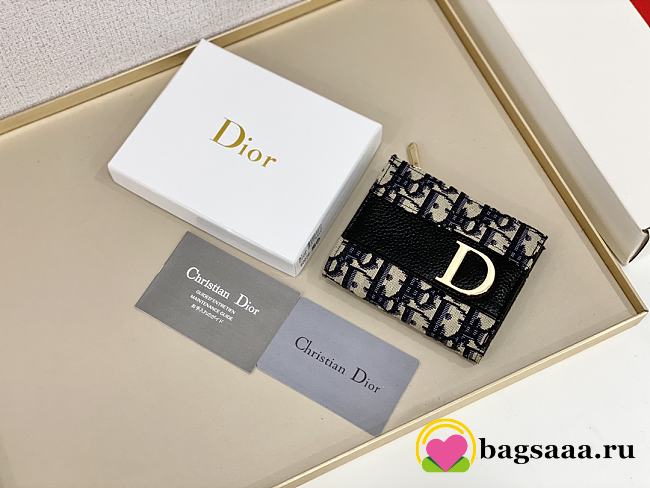 Bagsaaa Dior Wallet - 12*9*1.5cm - 1