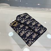 	 Bagsaaa Dior Saddle Oblique Wallet  - 5