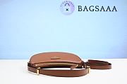 Bagsaaa Prada Cognac Leather shoulder bag - 22.5*18.5*6.5cm - 5