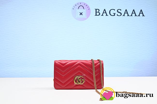 Gucci Marmont Mini bag Red - 1