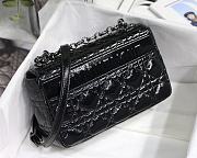 	 Bagsaaa Dior Small Caro Black Cannage - 20 x 12 x 7 cm - 6