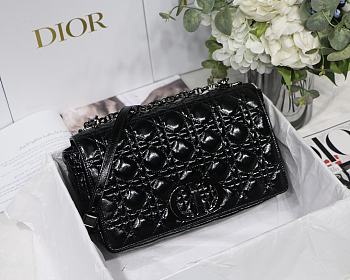Bagsaaa Dior Large Caro Black Cannage - 28x17x9cm