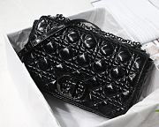 Bagsaaa Dior Large Caro Black Cannage - 28x17x9cm - 4